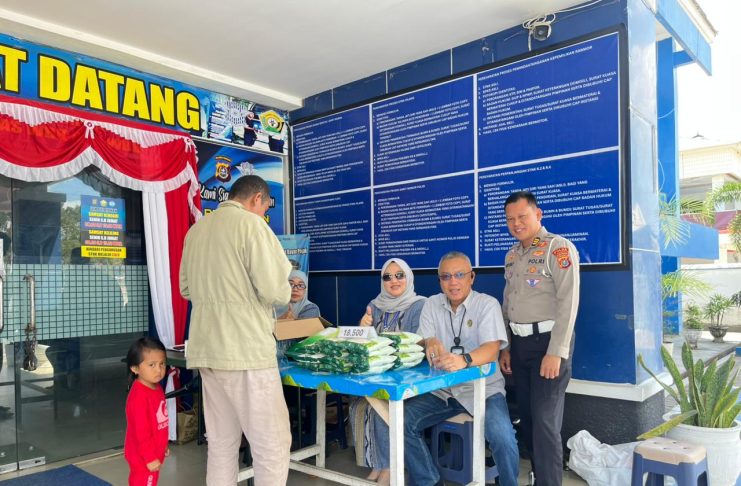Apresiasi Wajib Pajak Taat, Jasa Raharja dan Tim Pembina Samsat Kendari Gelar Gerakan Pangan Murah