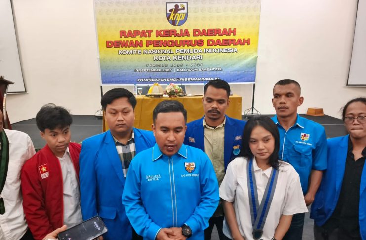 Usai Dilantik, KNPI Kendari Siapkan Rakerda dan Kemah Bakti Pemuda