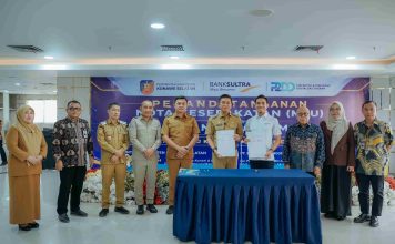 Perkuat Keuangan Digital, Pemkab Konsel dan Bank Sultra Resmi Terapkan KKPD