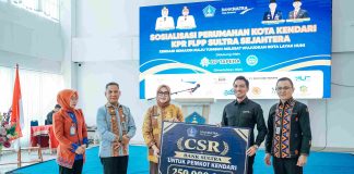 Bank Sultra Kucurkan CSR Rp250 Juta untuk RTH Kendari, Siapkan 100 Rumah Subsidi