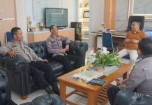 Sekwan Kendari Terima Kunjungan Bid Tik Polda Sultra dan BNN, Bahas Keamanan Kantor DPRD dan P4GN