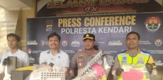 Polresta Kendari Ungkap Sejumlah Kasus Kriminal, 65 Pelajar Diduga Hendak Tawuran Diamankan