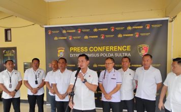 Ditreskrimsus Polda Sultra Ungkap Perkembangan Kasus Korupsi, Karhutla hingga Illegal Mining